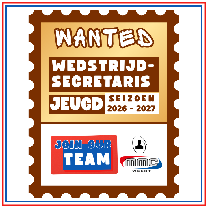 Gezocht: Wedstrijdsecretaris Jeugd seizoen 2026-2027