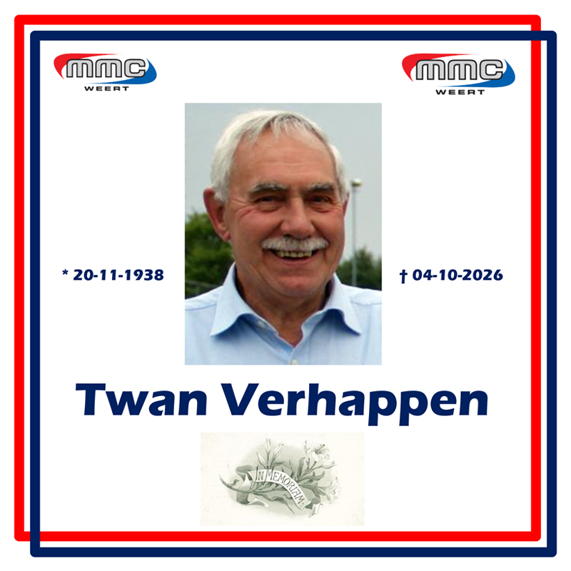 In memoriam Twan Verhappen