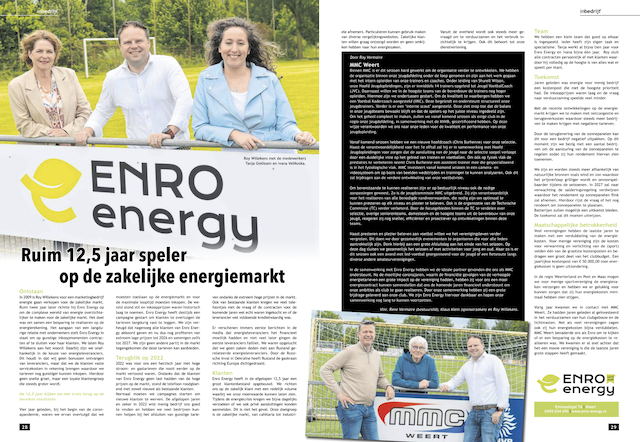 In the spotlight: ENRO Energy 1