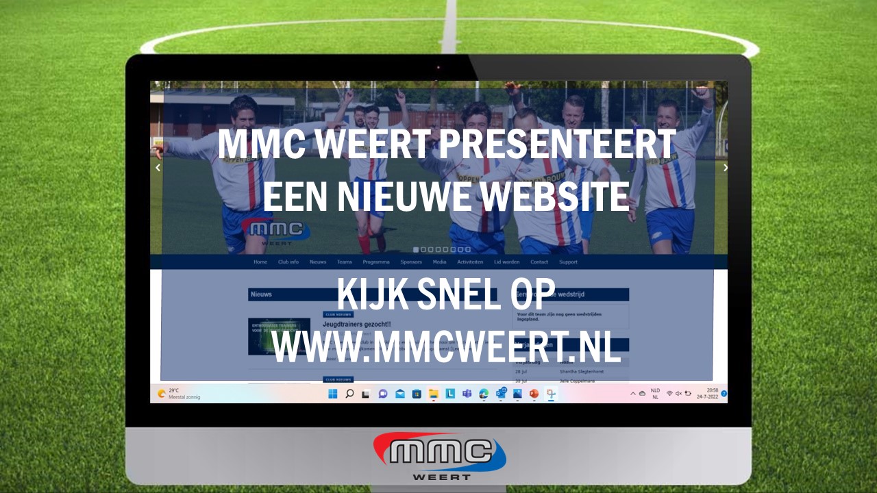 Nieuwe Website Online MMC Weert