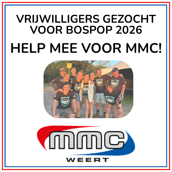Openbare inschrijving vrijwilligers campercamping Bospop 2026 is gestart!